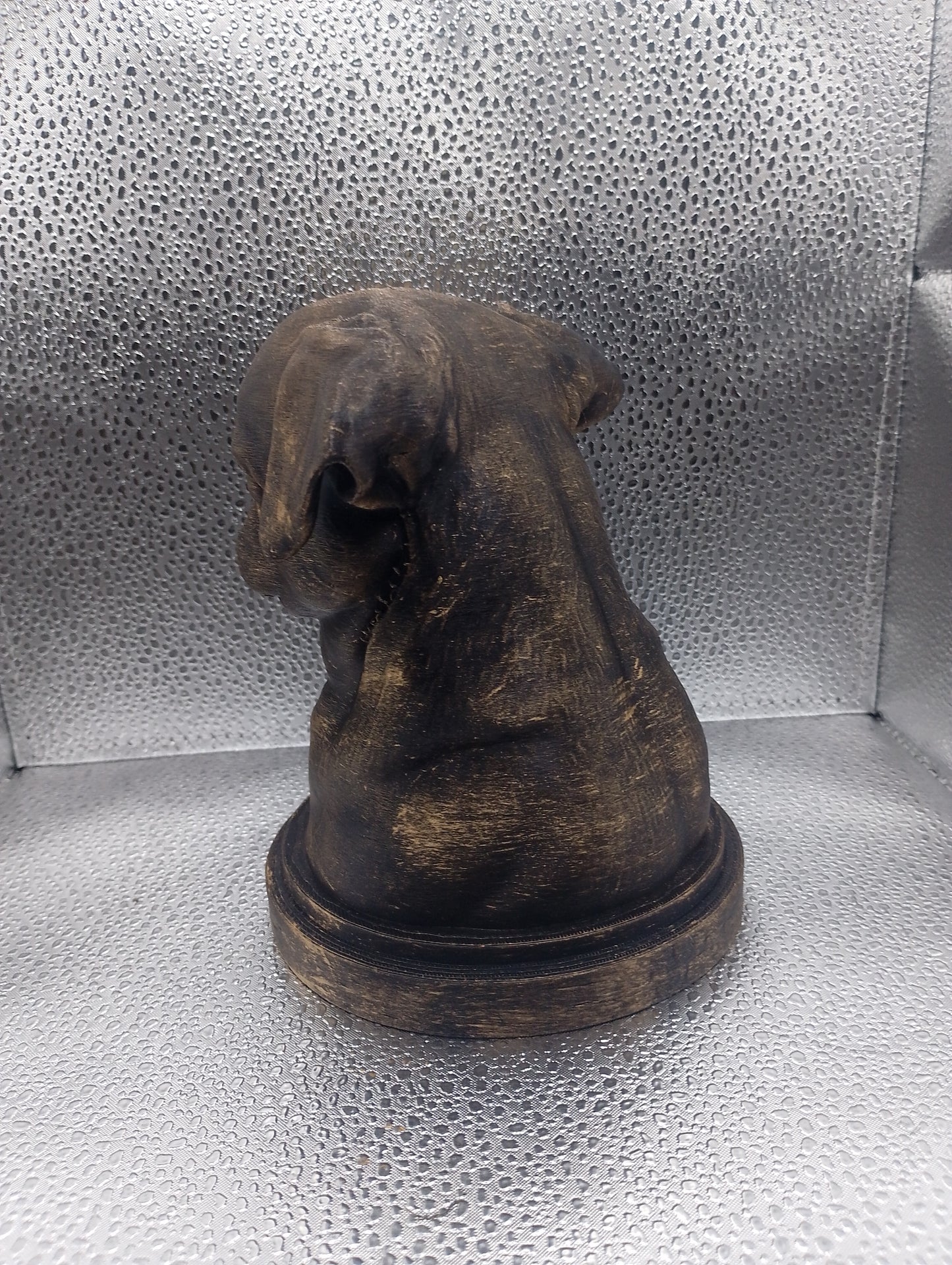Smooth Coated Griffon Bruxellois Bust