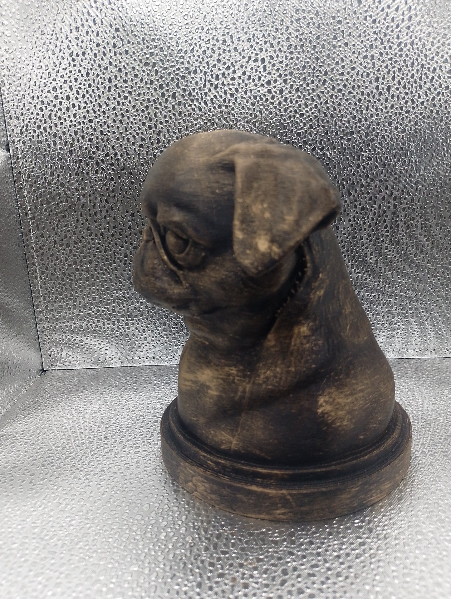 Smooth Coated Griffon Bruxellois Bust
