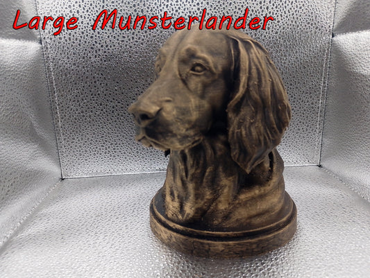 Large Munsterlander Bust