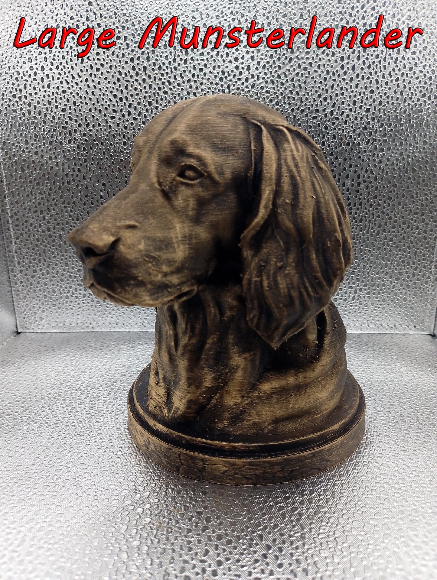 Large Munsterlander Bust