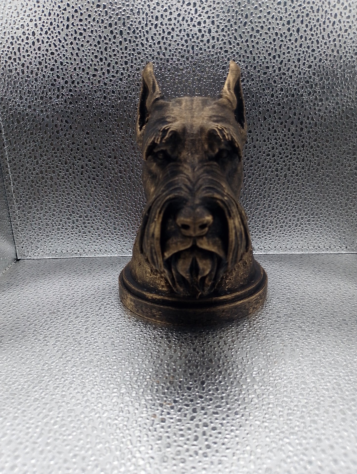 Giant Schnauzer Bust