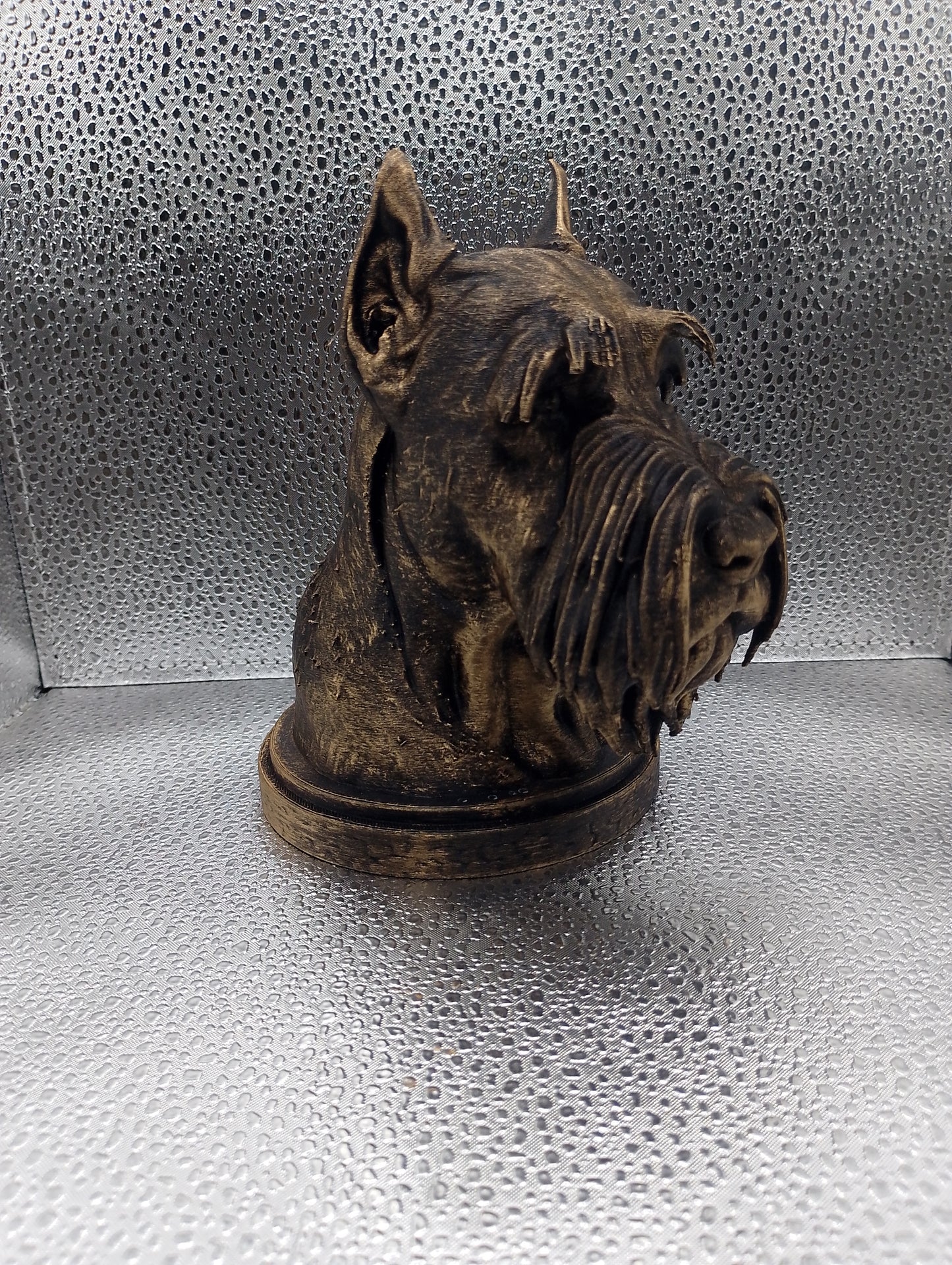 Giant Schnauzer Bust