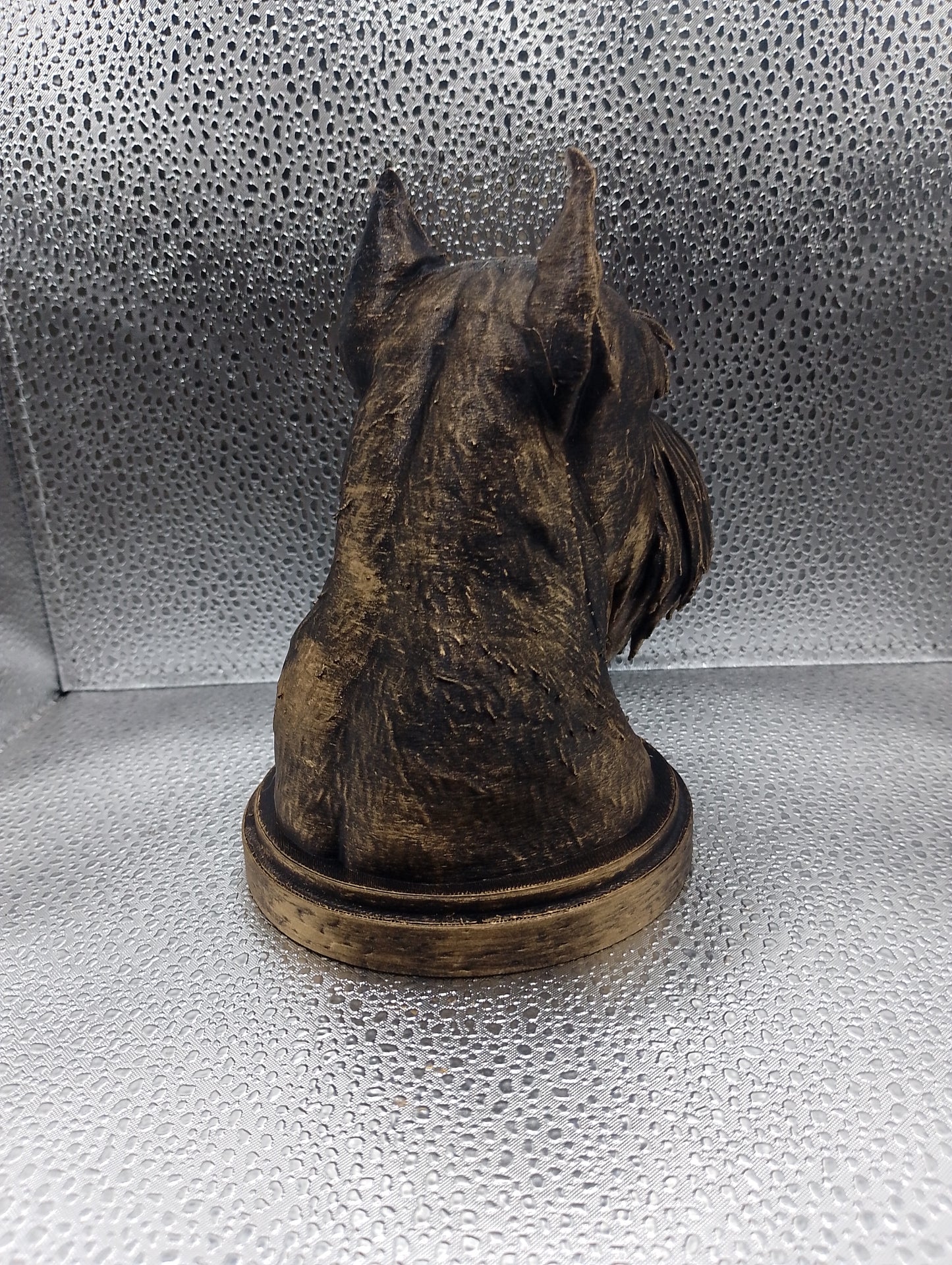 Giant Schnauzer Bust