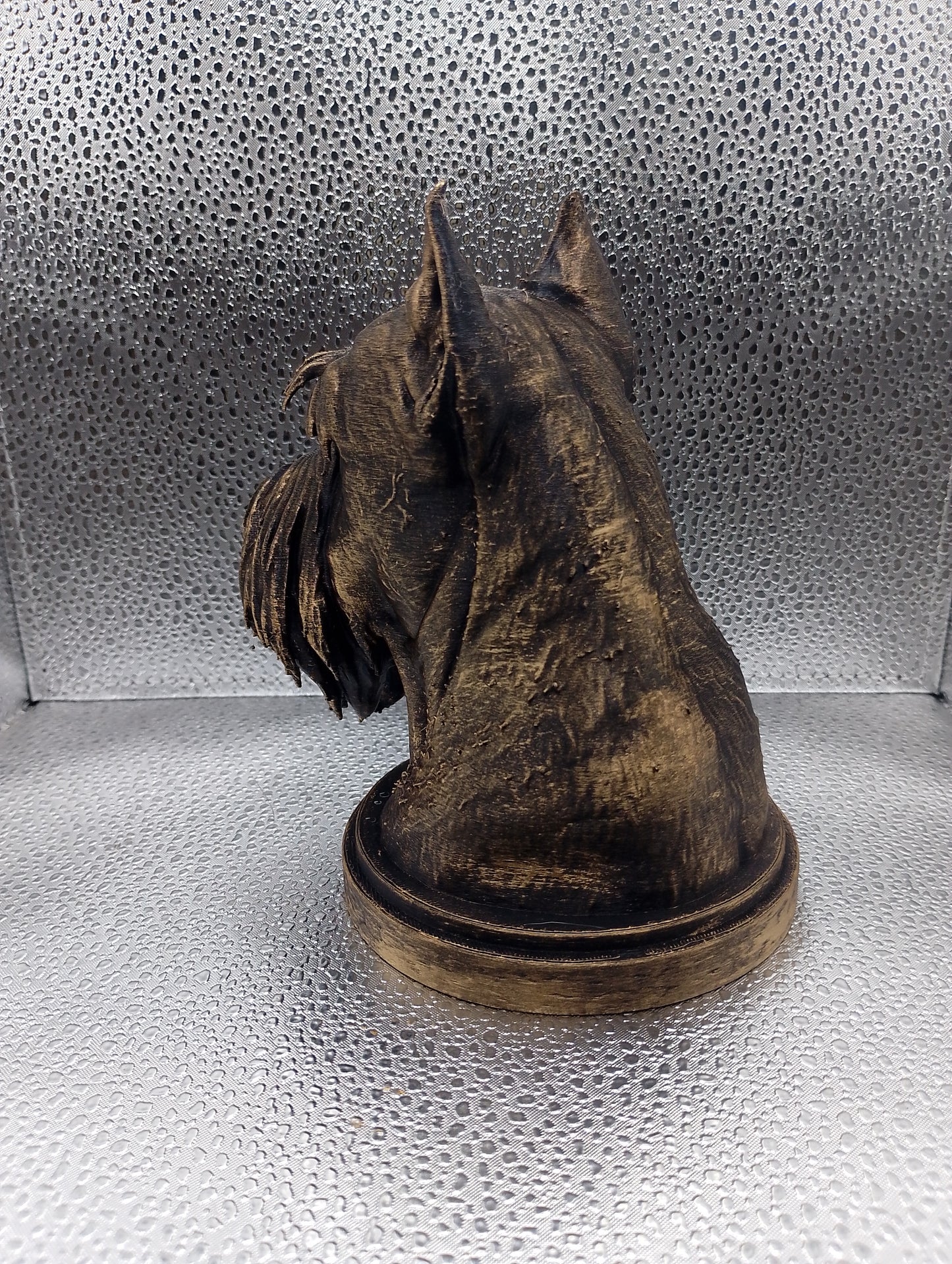 Giant Schnauzer Bust