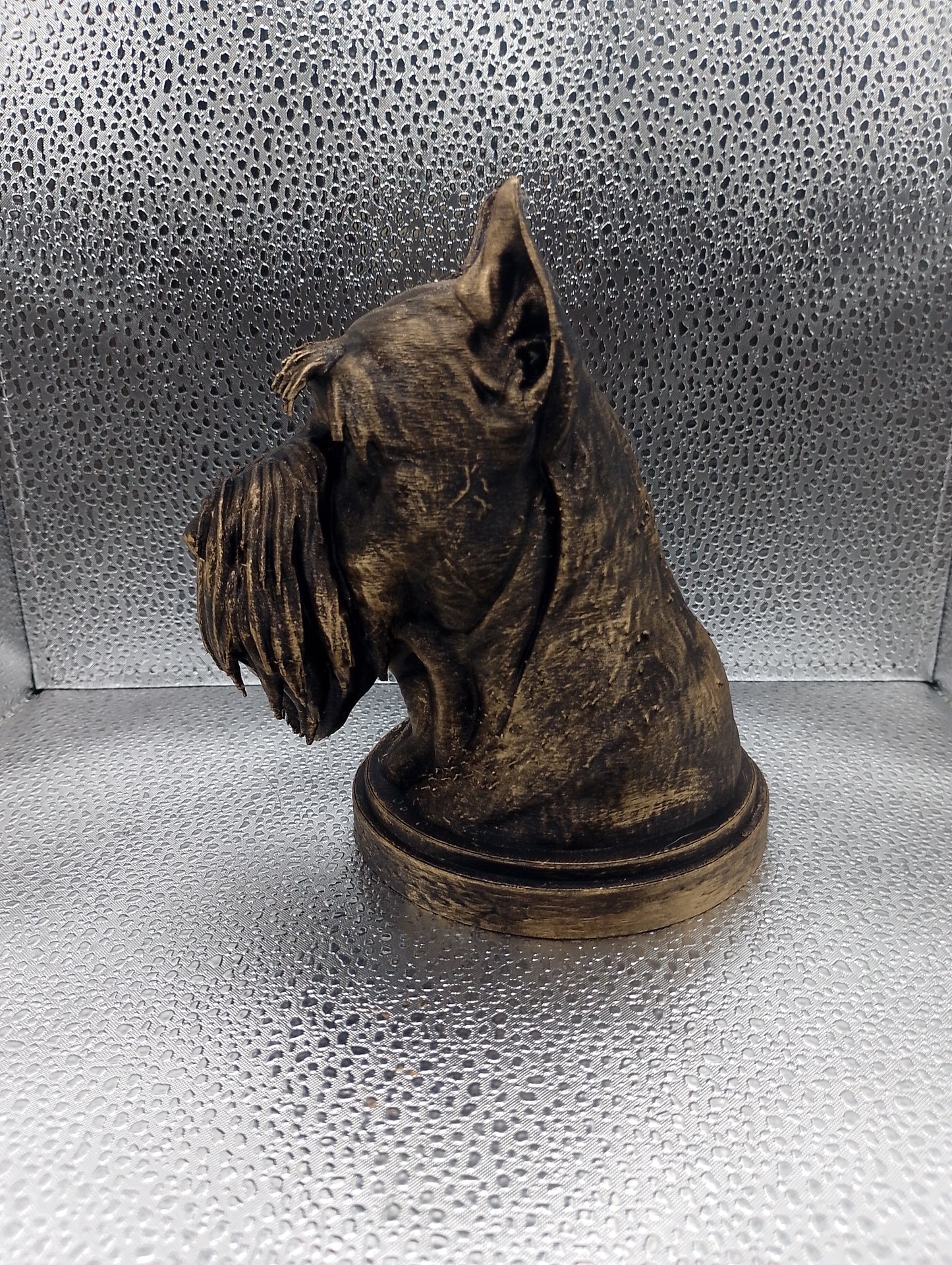 Giant Schnauzer Bust