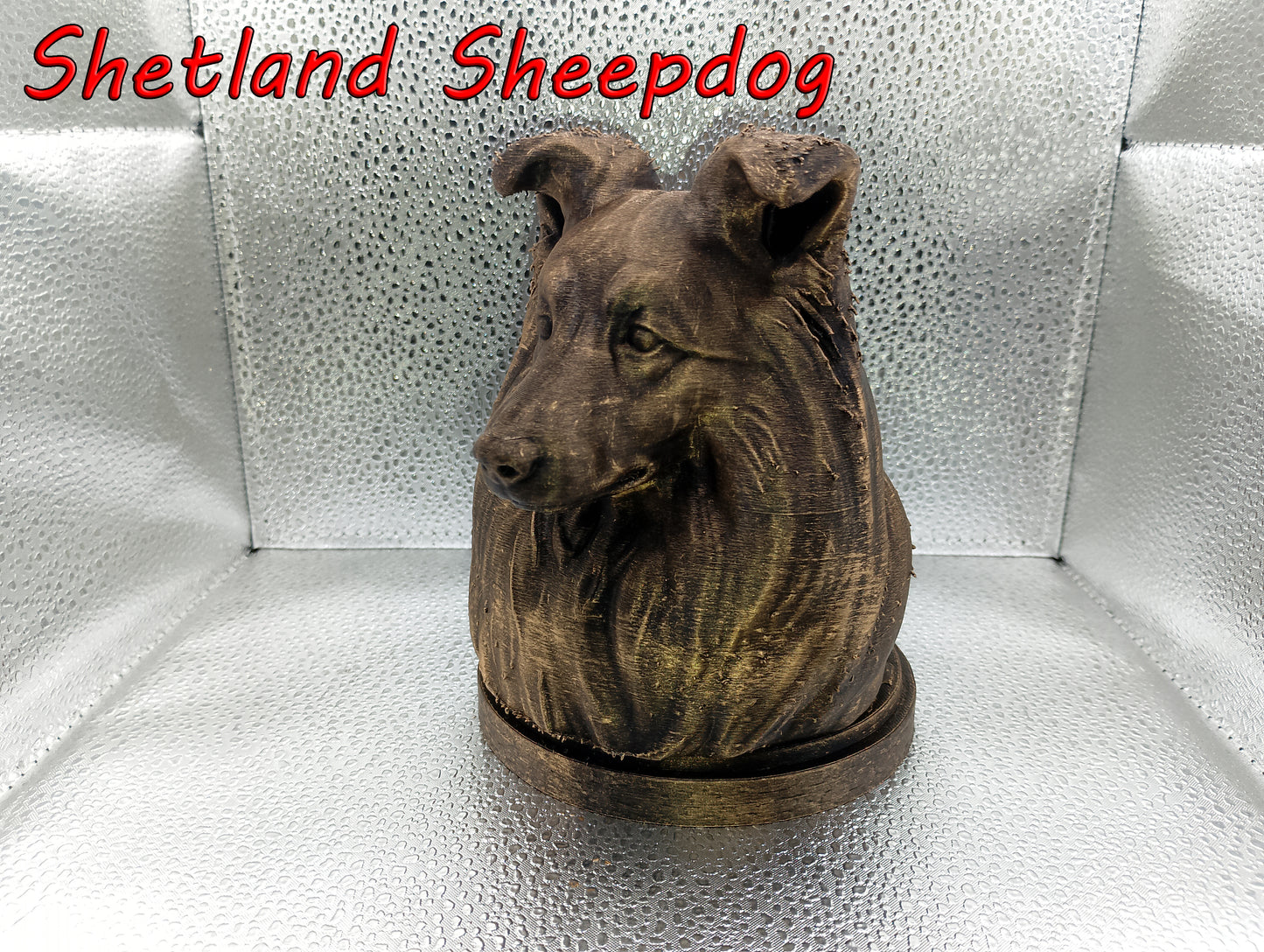 Shetland Sheepdog Bust