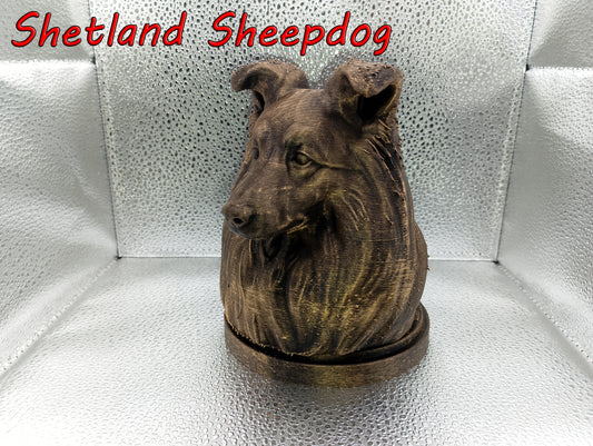 Shetland Sheepdog Bust