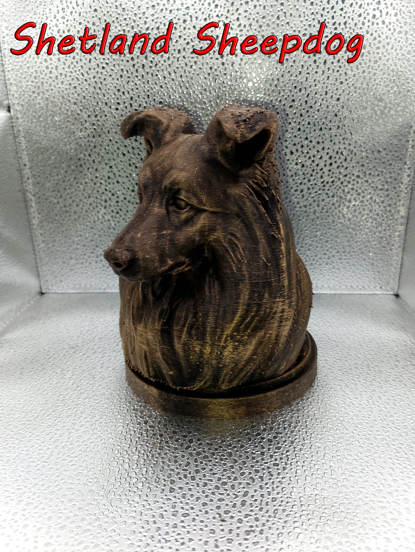 Shetland Sheepdog Bust