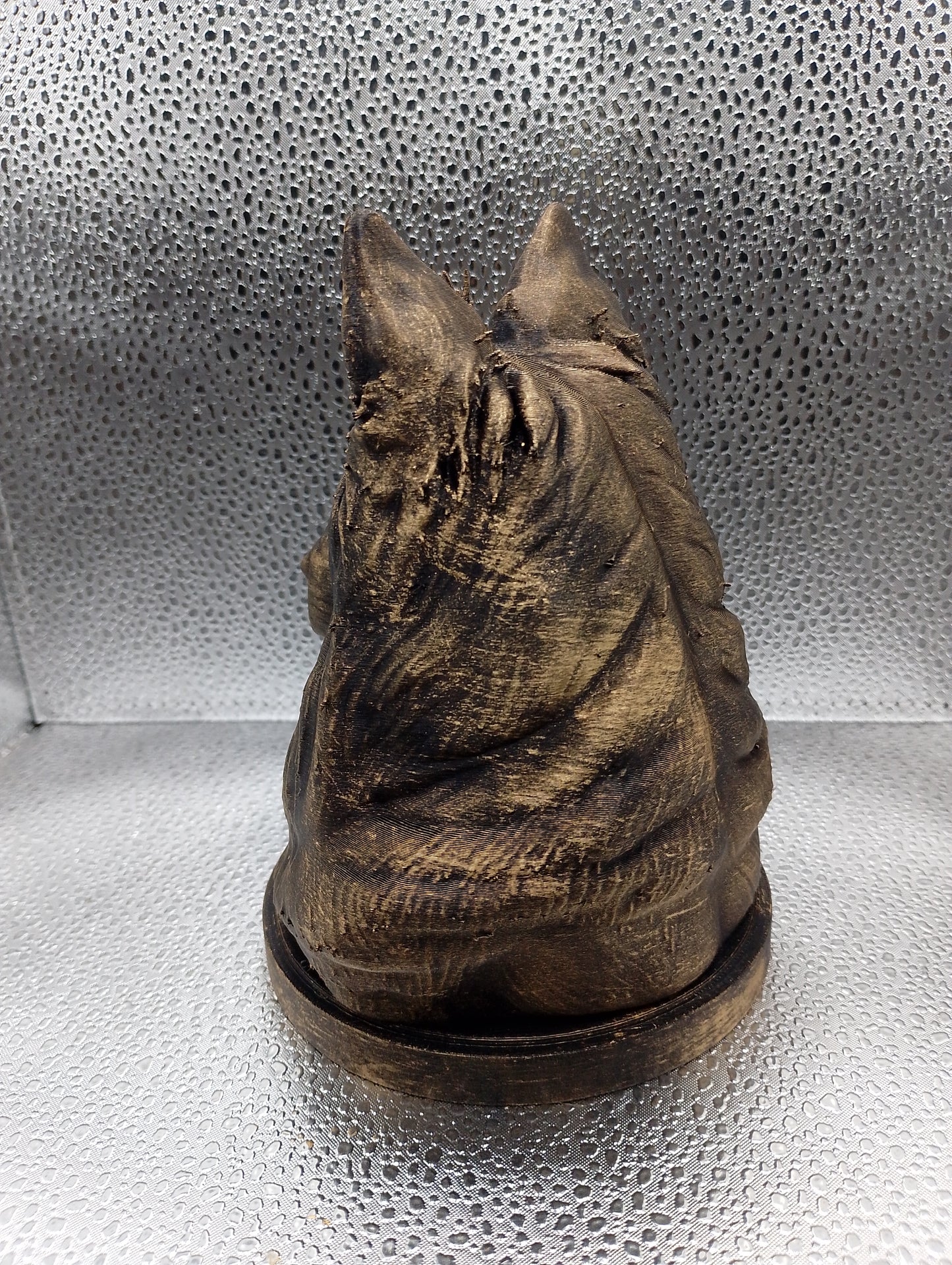 Long-Haired German Shepherd Bust