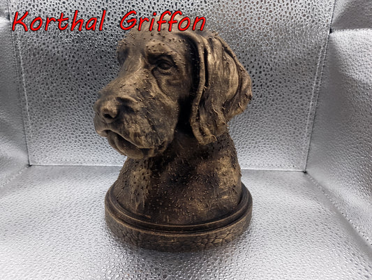 Korthals Griffon Bust