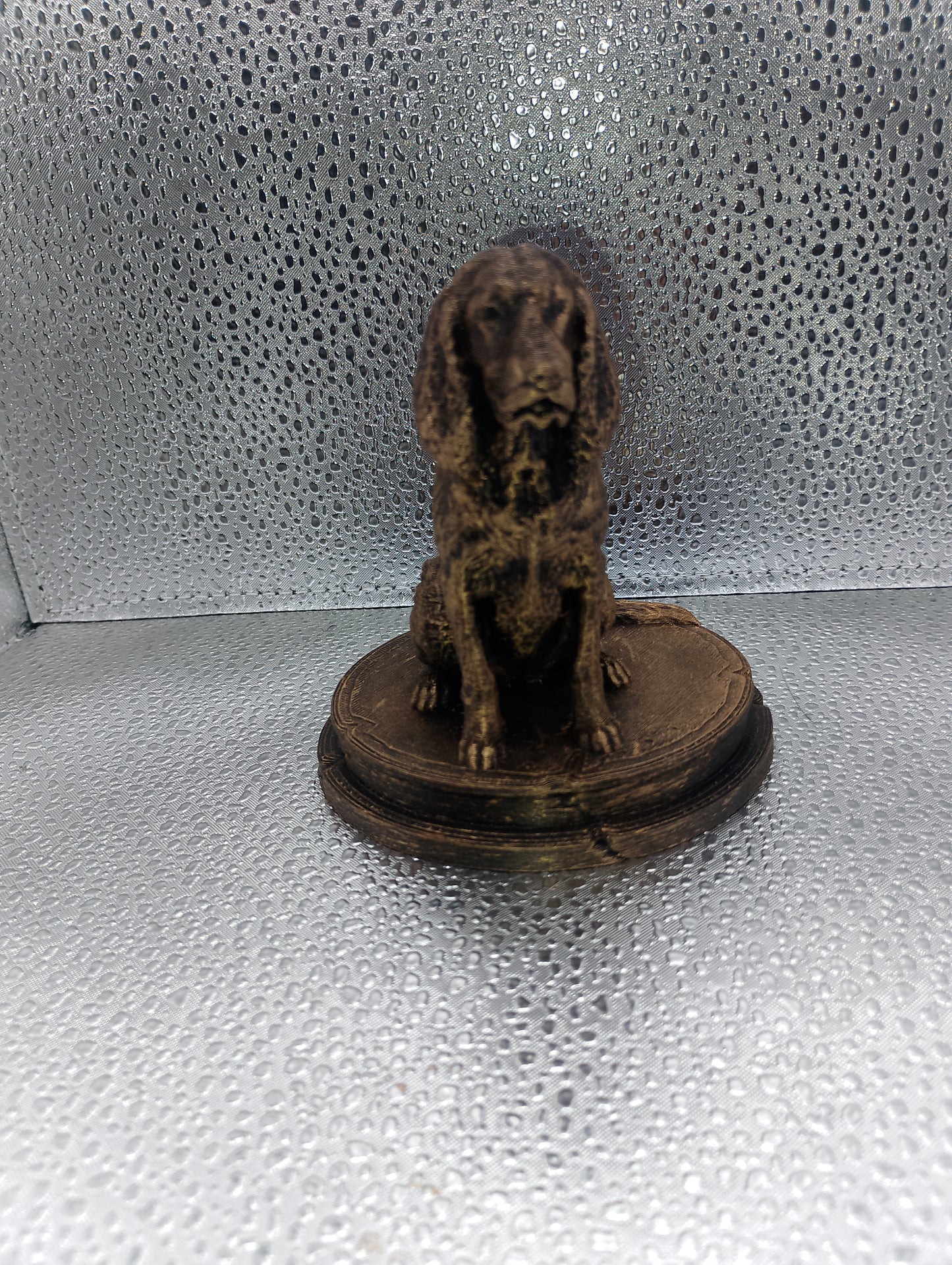 English Springer Spaniel Dog Bust – 7cm Miniature Statue