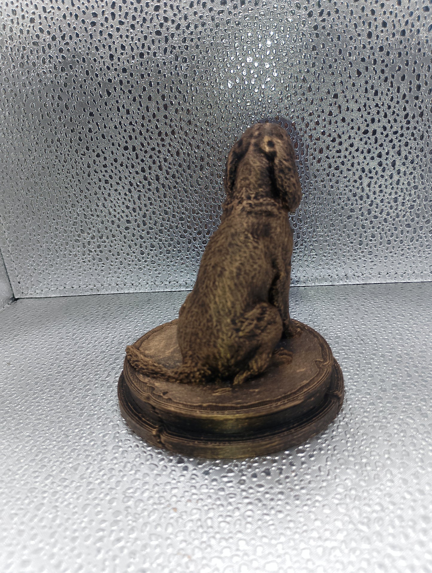 English Springer Spaniel Dog Bust – 7cm Miniature Statue