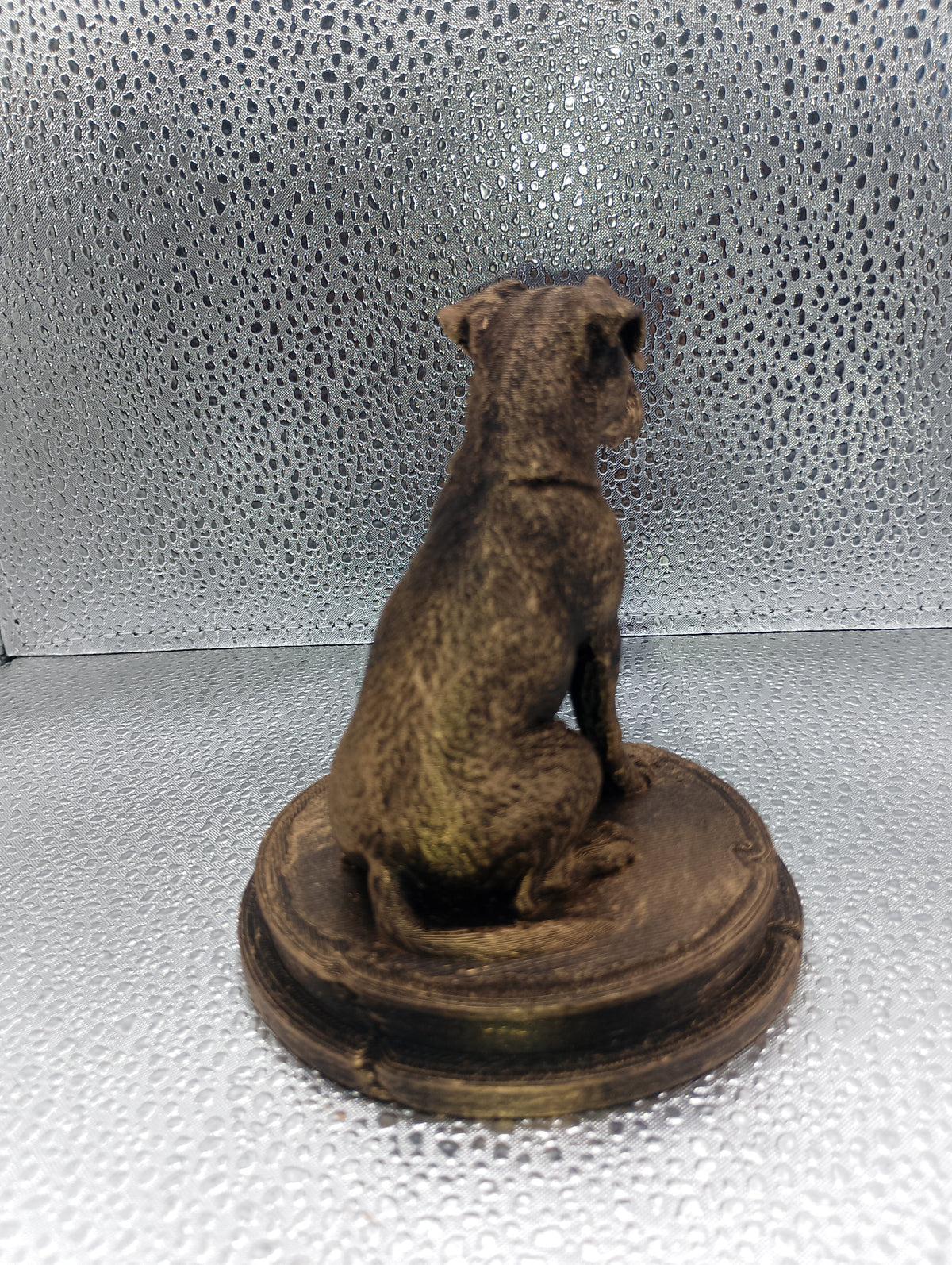 Patterdale Terrier Bust – 7cm Miniature Statue