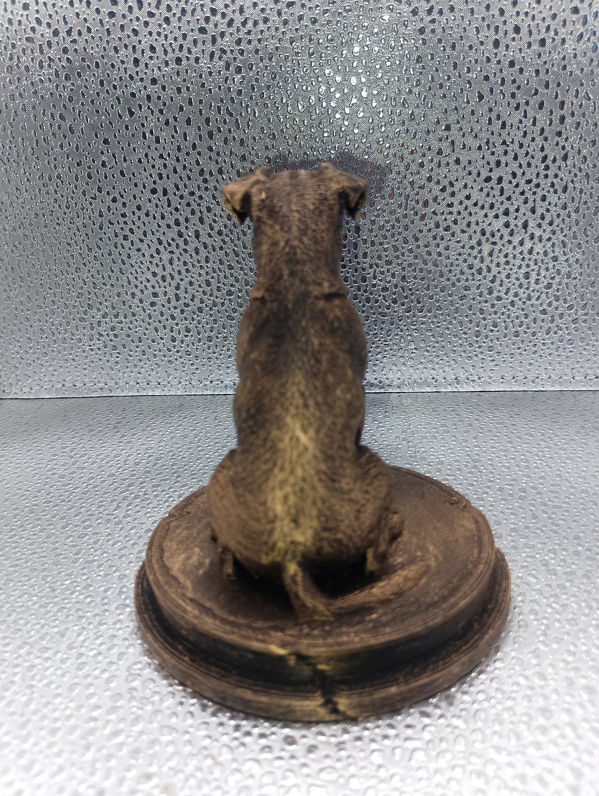 Patterdale Terrier Bust – 7cm Miniature Statue