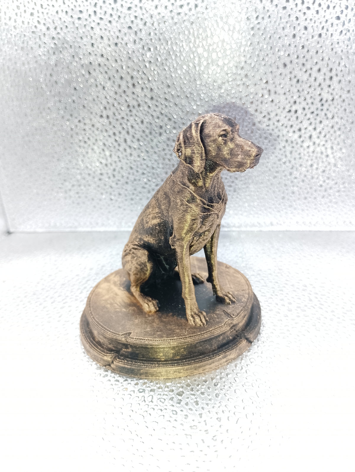 German Shorthaired Pointer Dog Bust – 7cm Miniature Statue