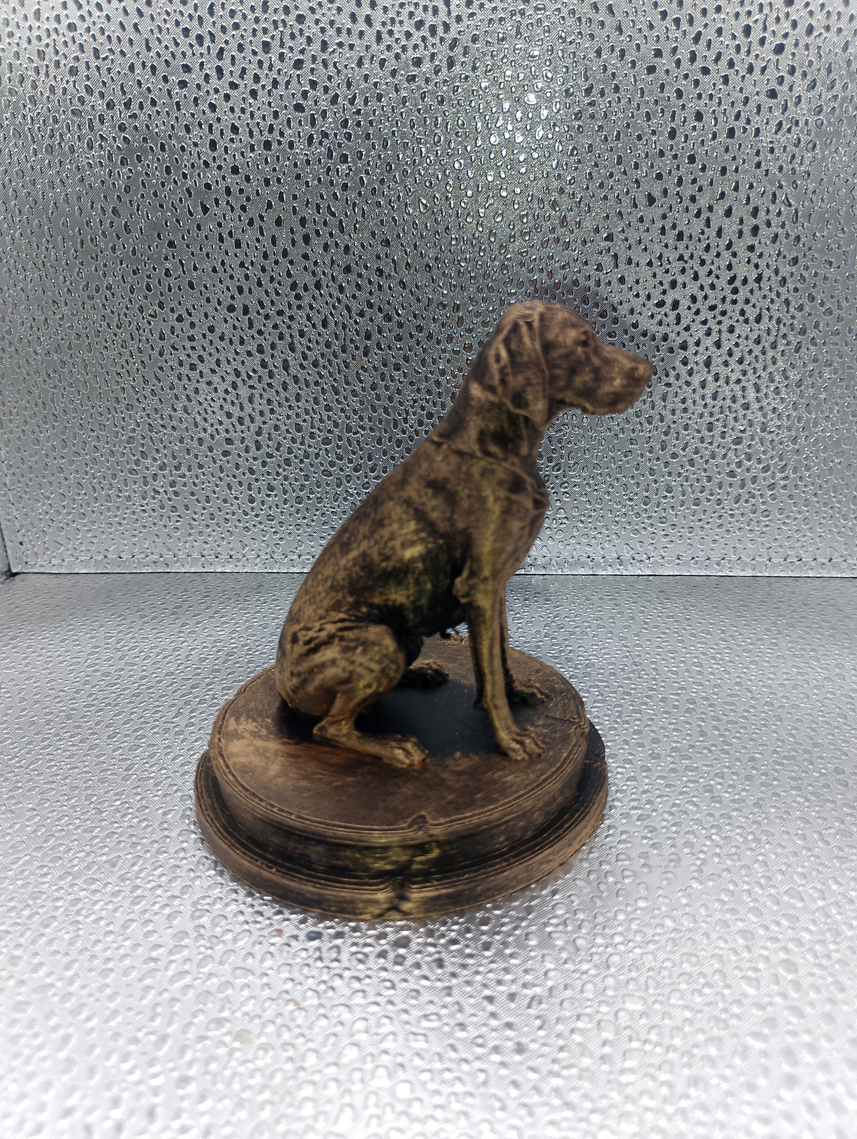 German Shorthaired Pointer Dog Bust – 7cm Miniature Statue