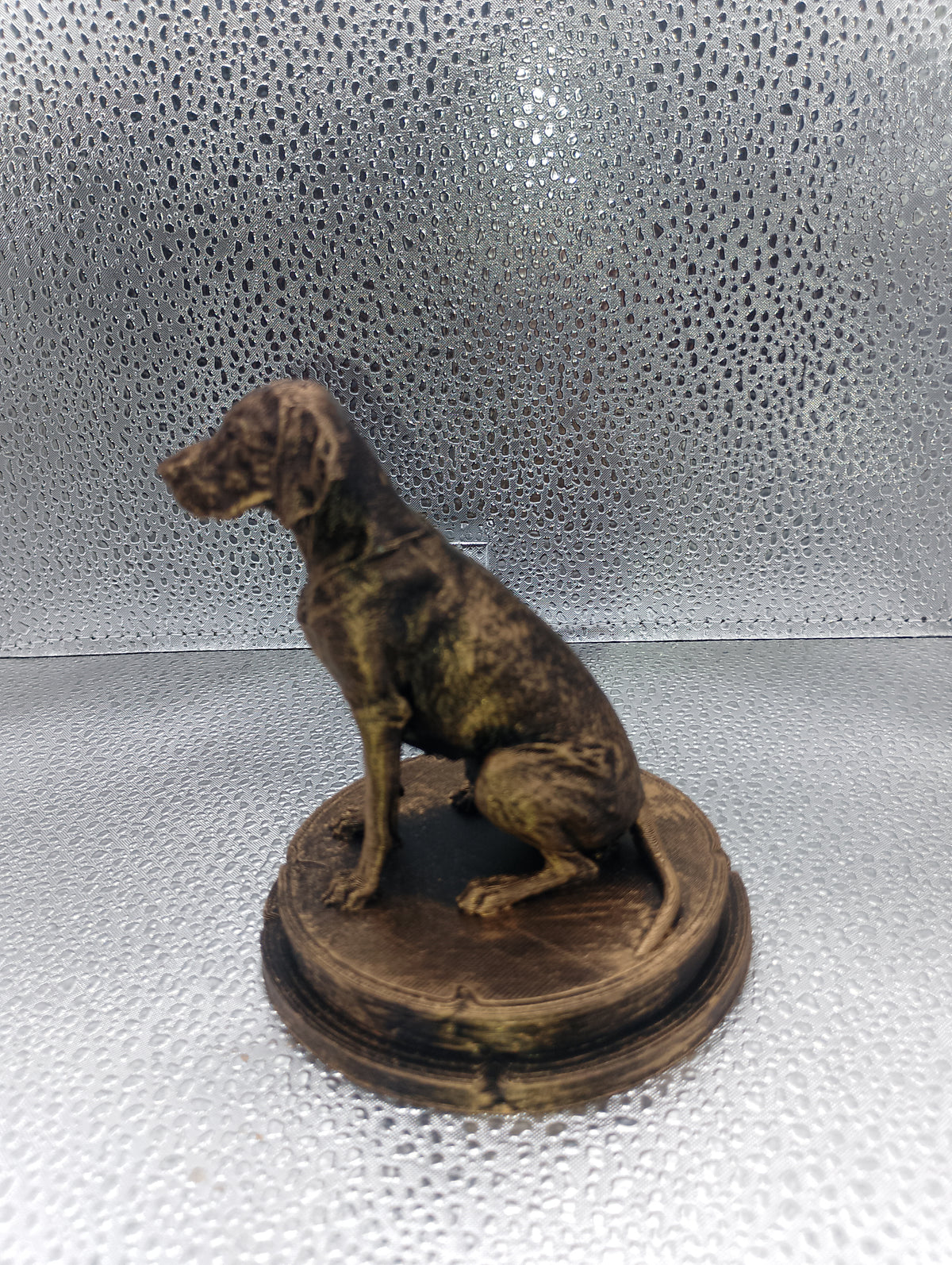 German Shorthaired Pointer Dog Bust – 7cm Miniature Statue