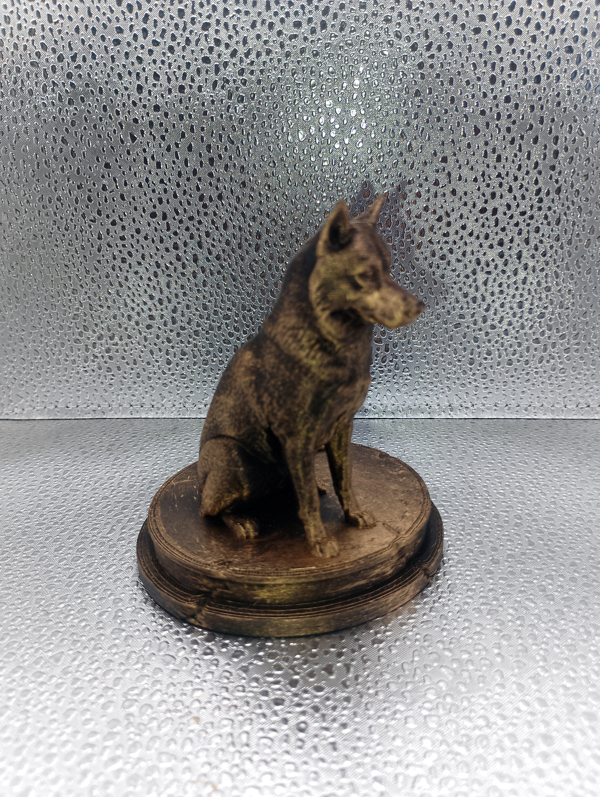 Husky Dog Bust – 7cm Miniature Statue