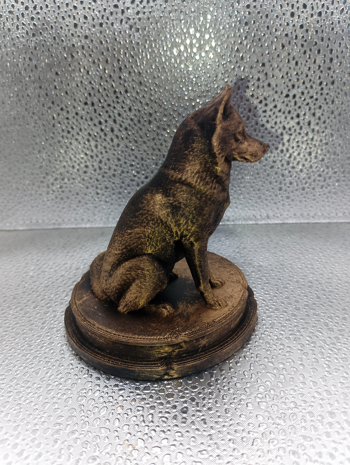Husky Dog Bust – 7cm Miniature Statue