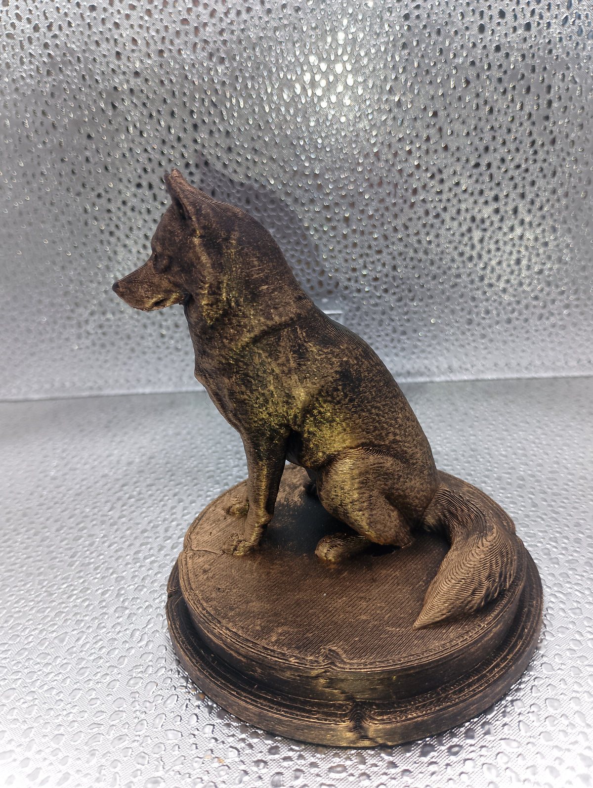 Husky Dog Bust – 7cm Miniature Statue