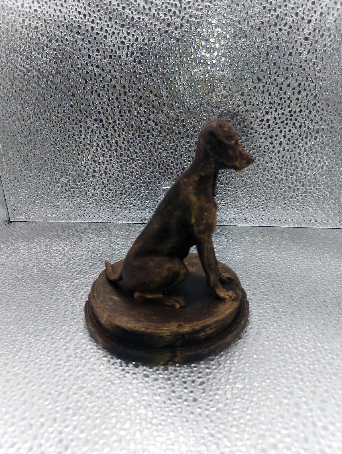 Lurcher Dog Bust – 7cm Miniature Statue