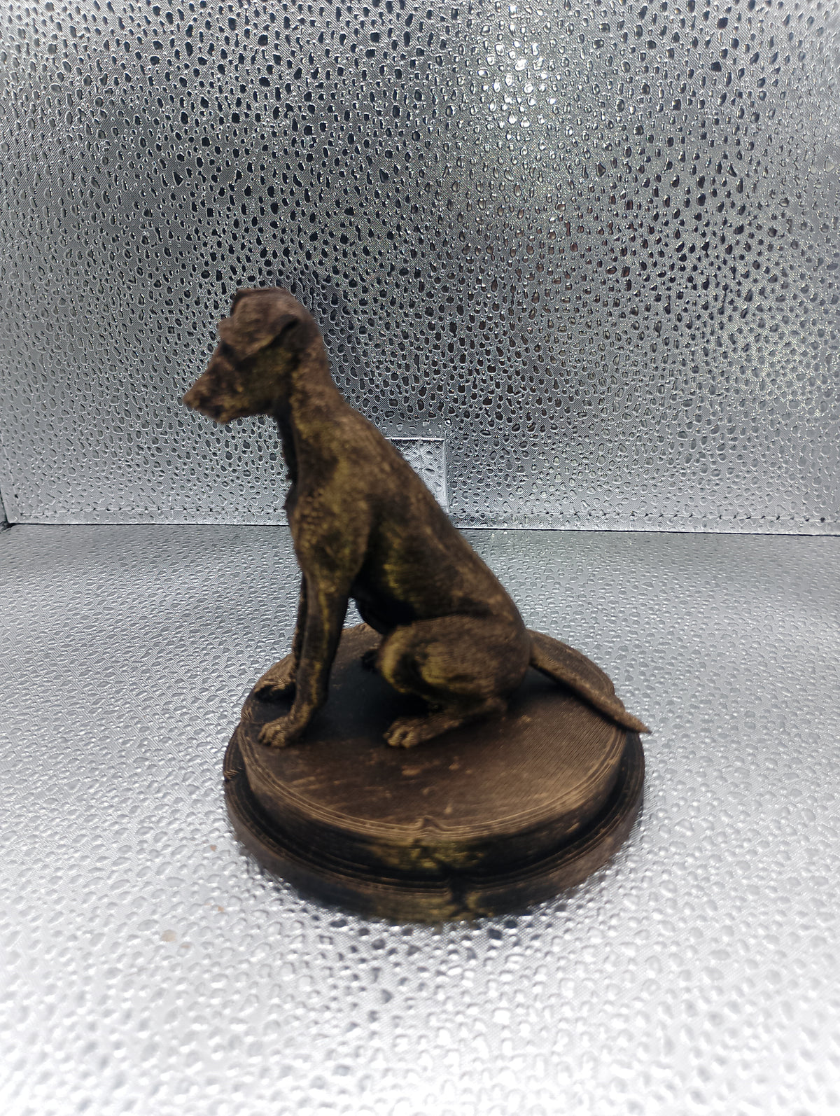 Lurcher Dog Bust – 7cm Miniature Statue