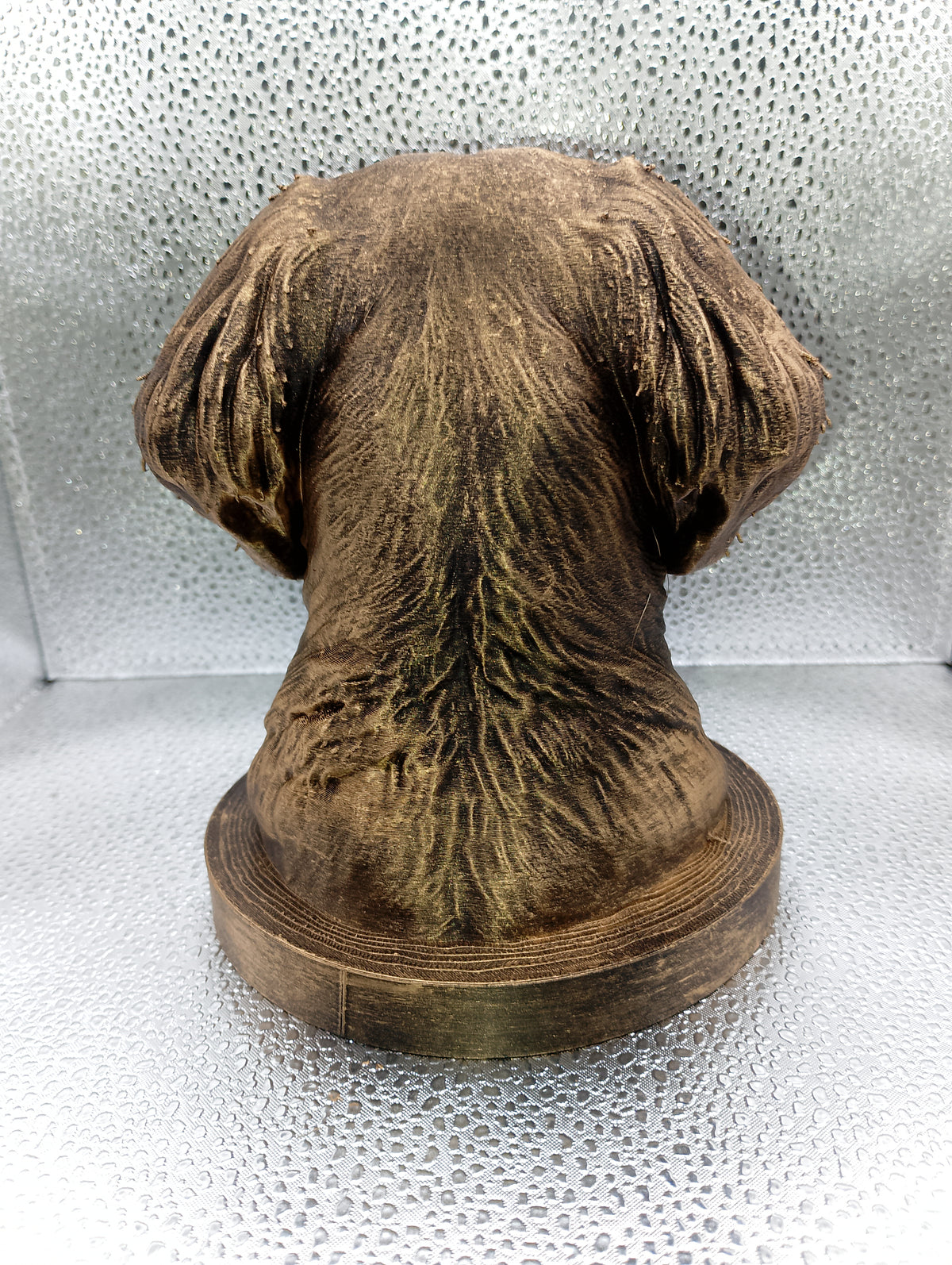 Long-Haired Weimaraner Bust