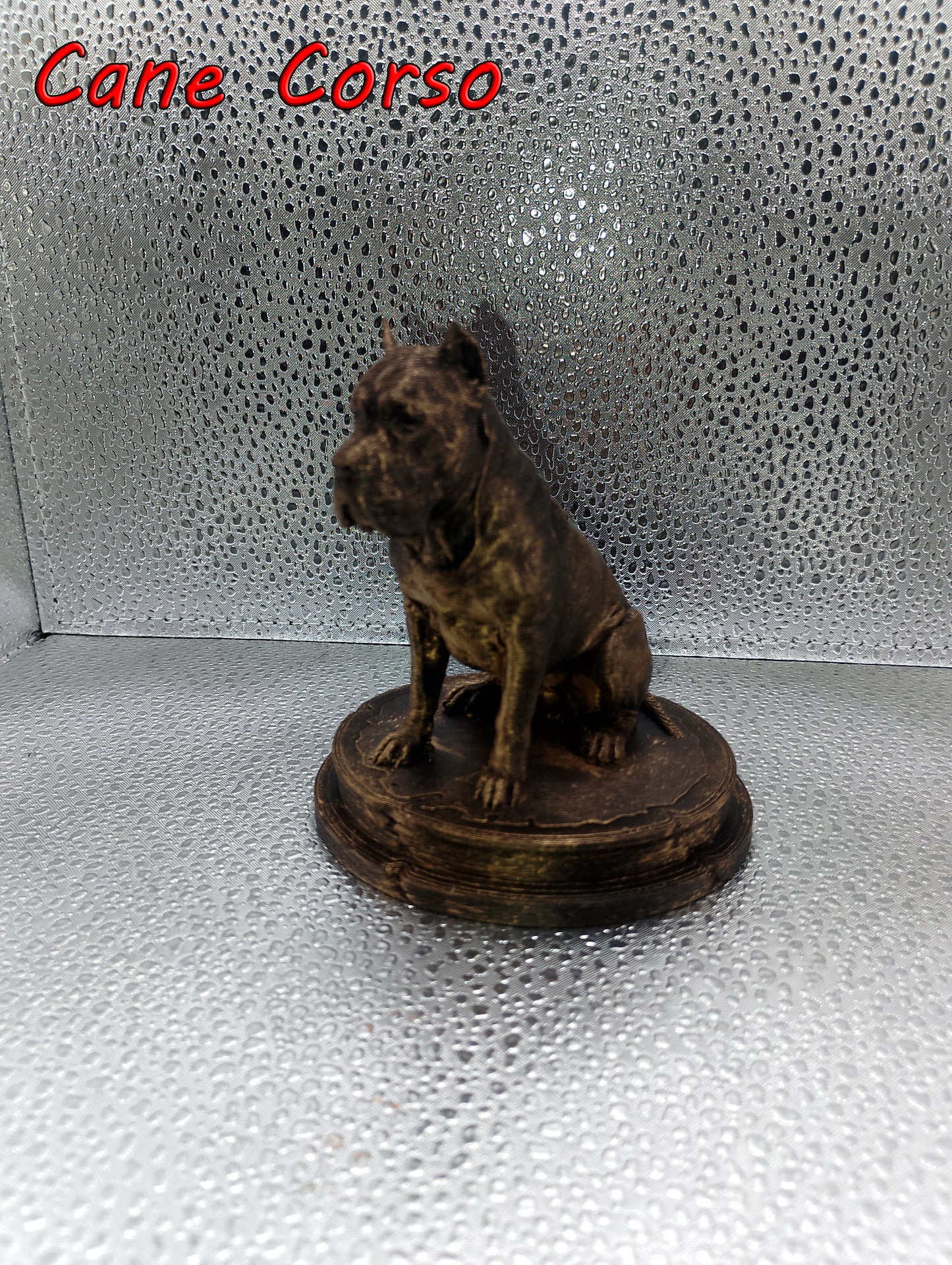 Cane Corso Dog Bust – 7cm Miniature Statue