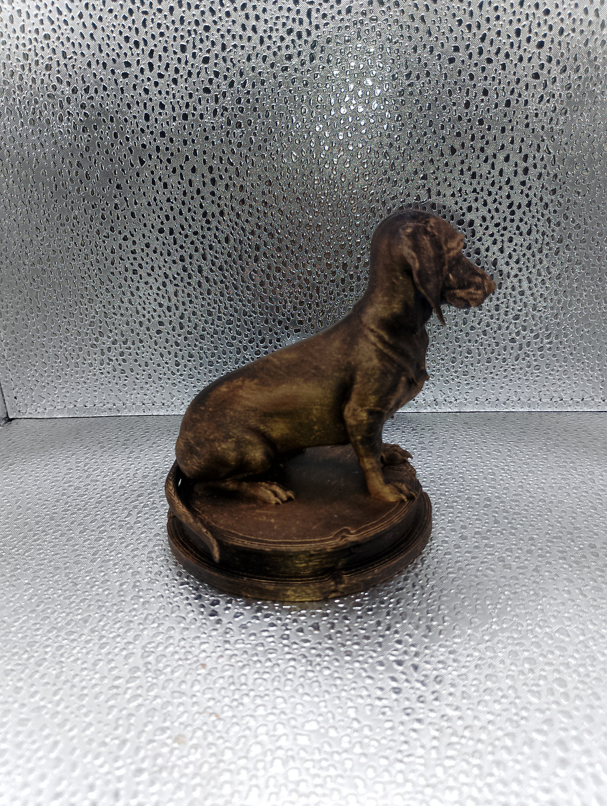 Short Haired Dachshund Bust – 7cm Miniature Statue
