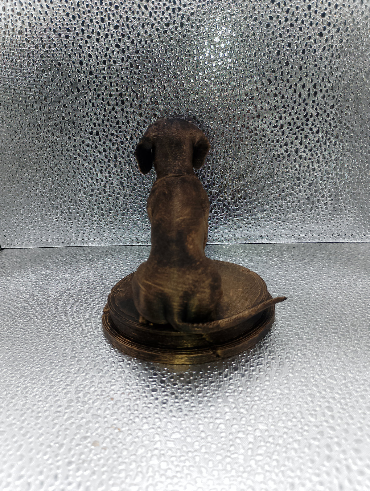 Short Haired Dachshund Bust – 7cm Miniature Statue