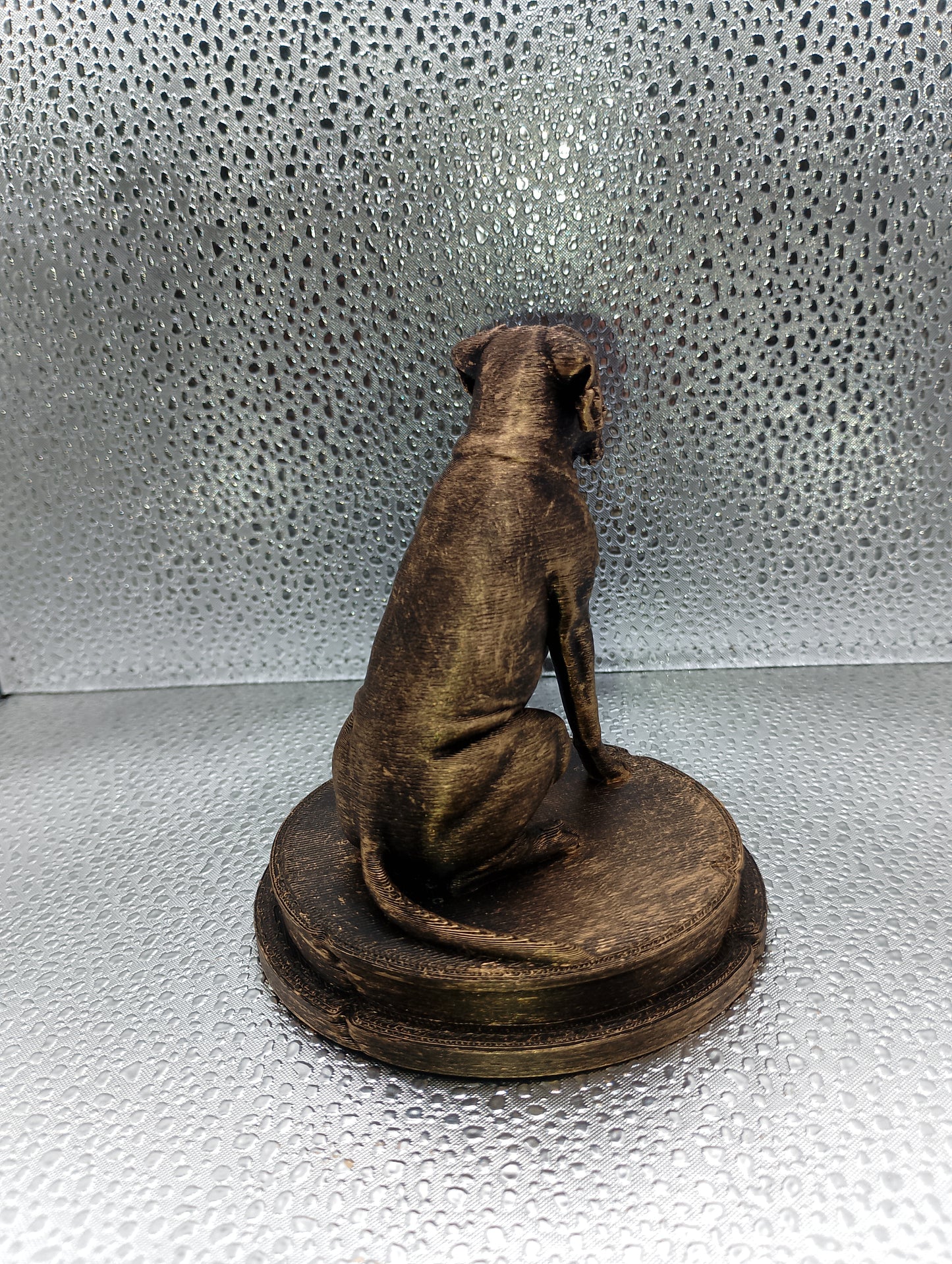 Boxer Dog Bust  – 7cm Miniature Statue