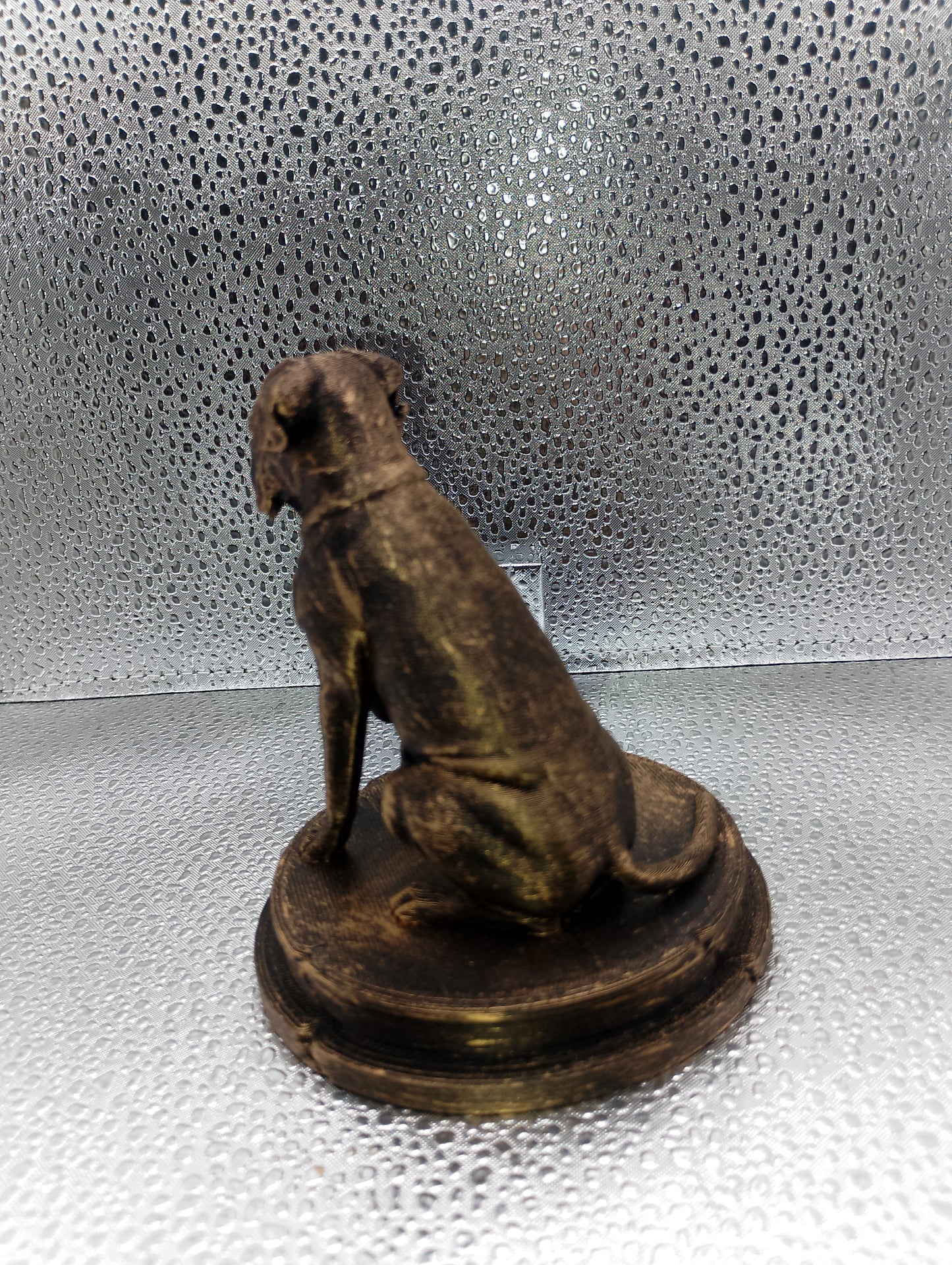 Boxer Dog Bust  – 7cm Miniature Statue