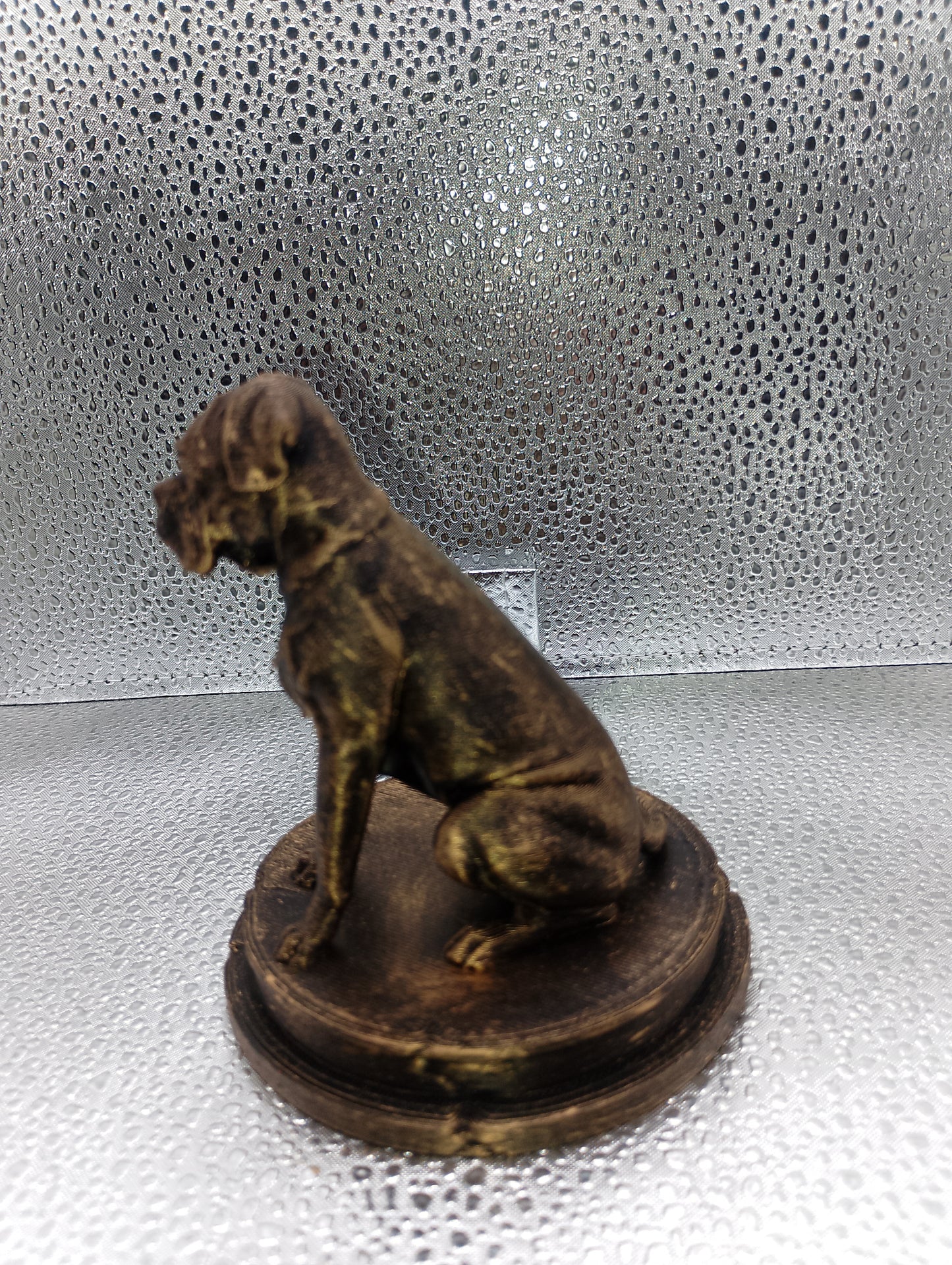 Boxer Dog Bust  – 7cm Miniature Statue