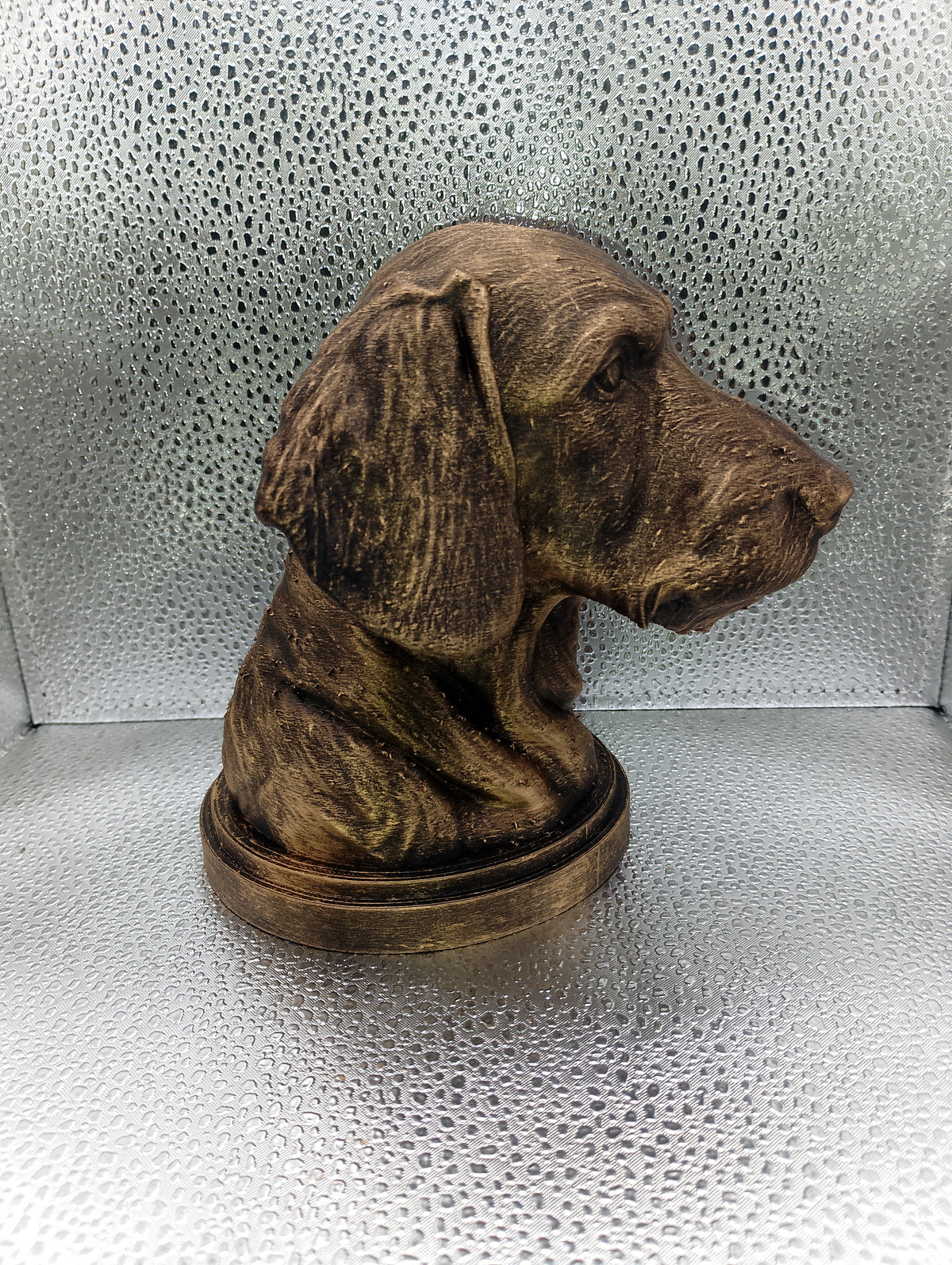Wirehaired Dachshund Bust