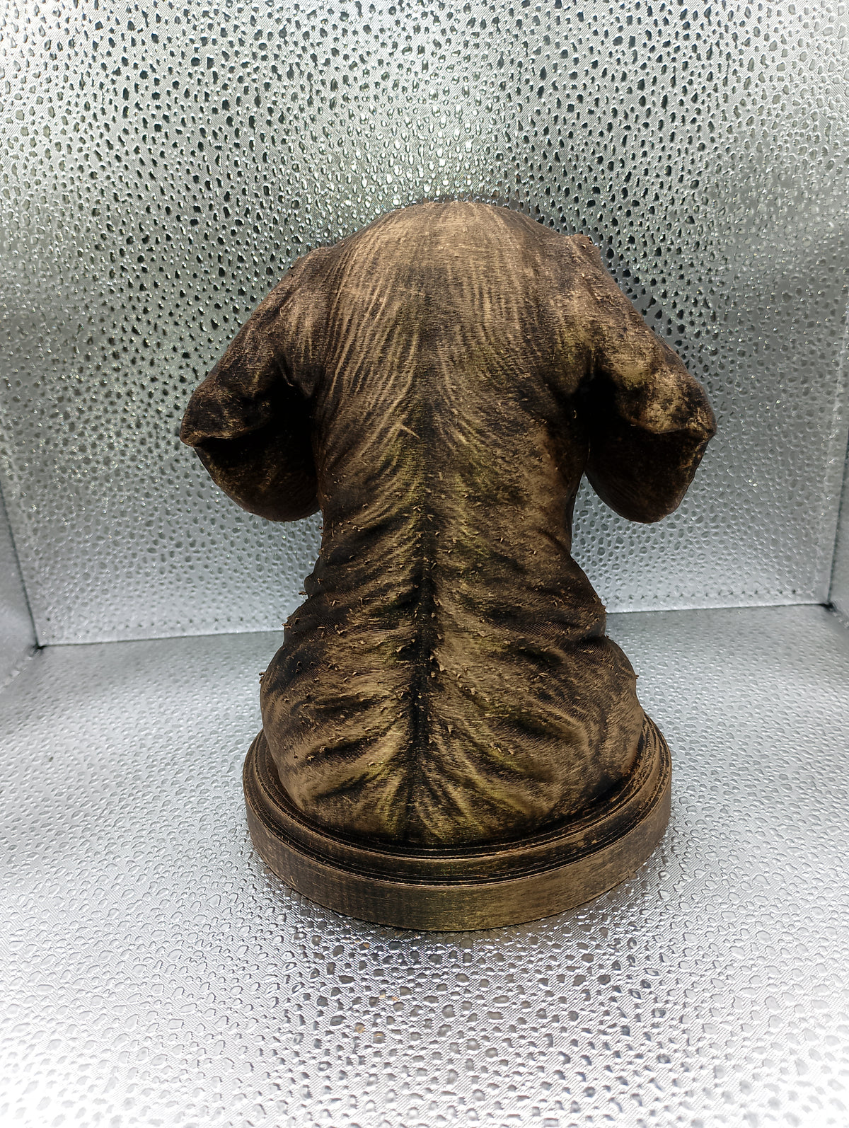 Wirehaired Dachshund Bust