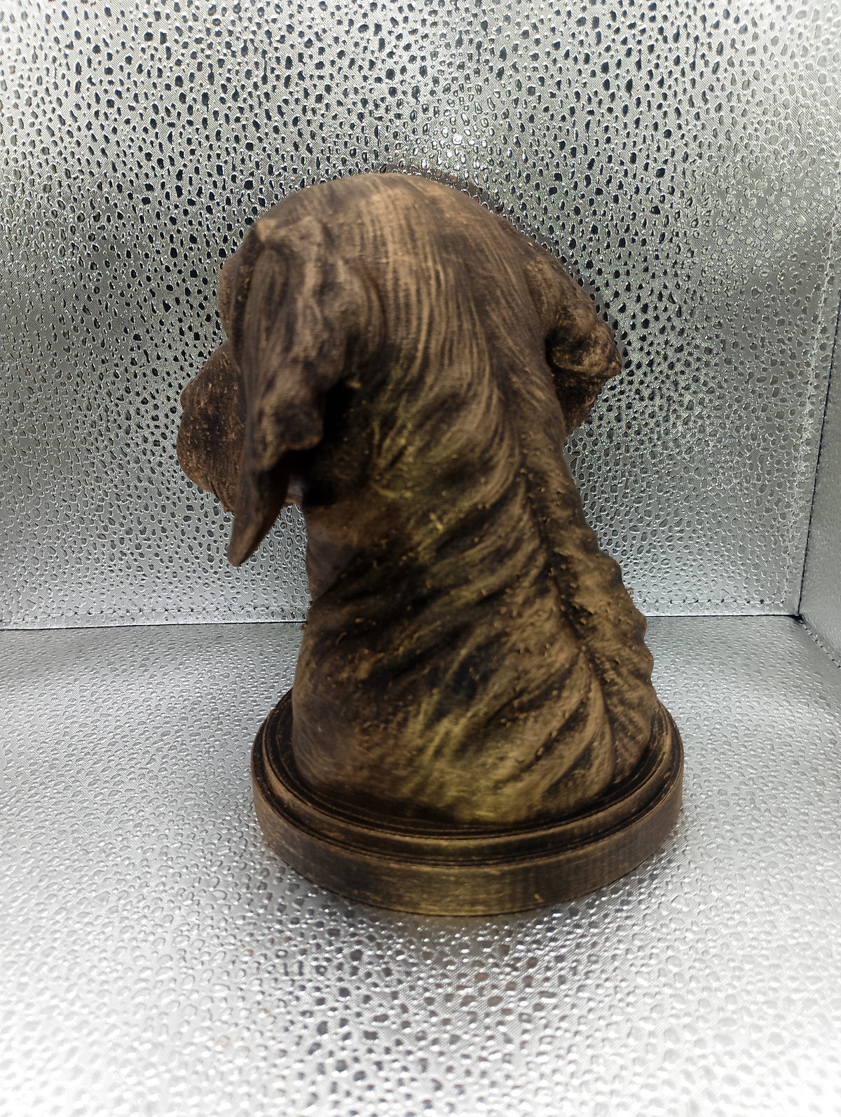 Wirehaired Dachshund Bust