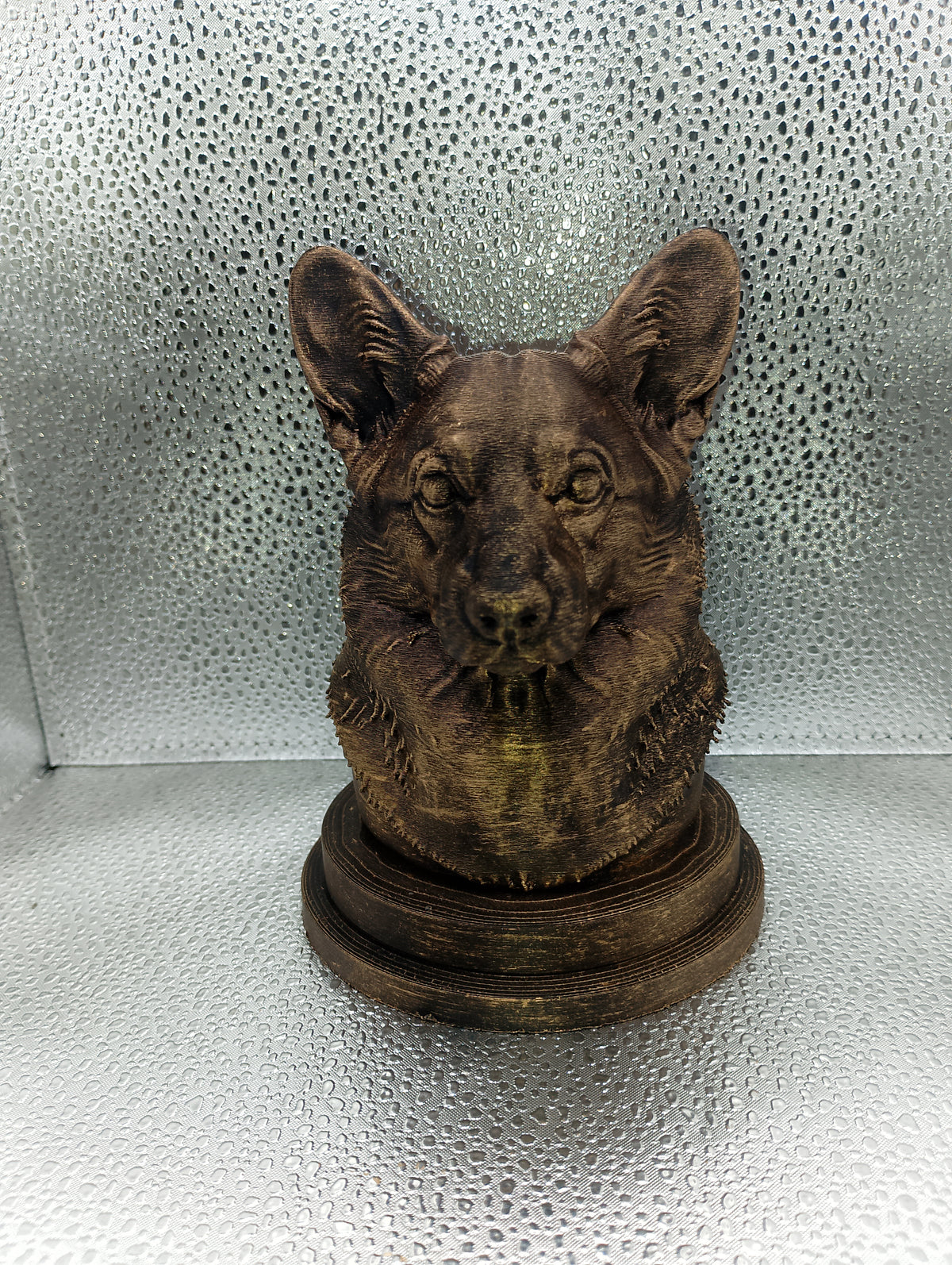 Pembroke Welsh Corgi Bust