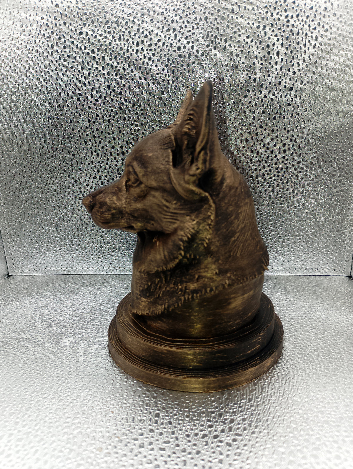 Pembroke Welsh Corgi Bust