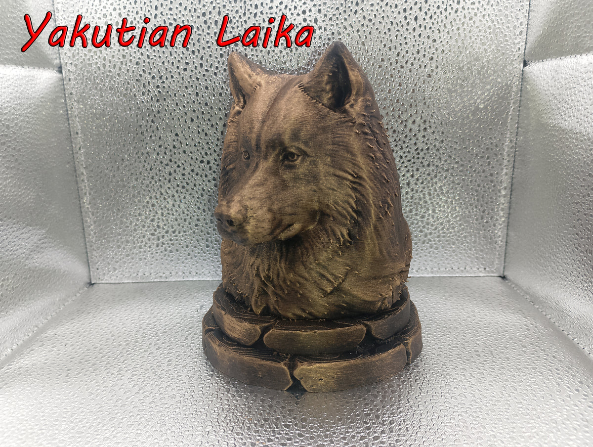 Yakutian Laika Bust