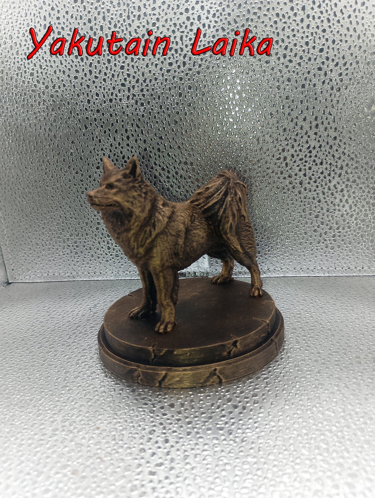 Yakutian Laika  – 7cm Standing Miniature Statue