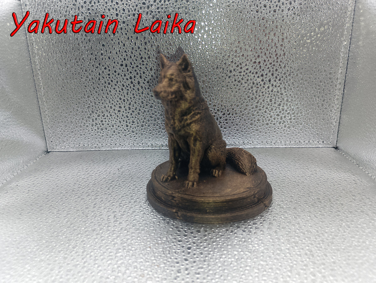 Yakutian Laika  – 7cm Miniature Statue