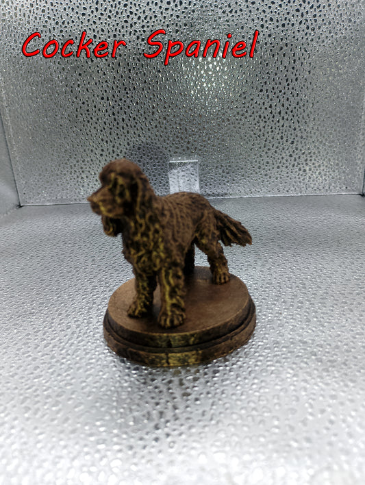 Cocker Spaniel – 7cm Standing Miniature Statue
