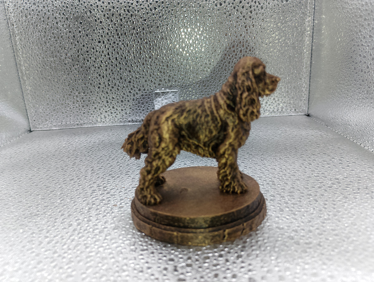 Cocker Spaniel – 7cm Standing Miniature Statue