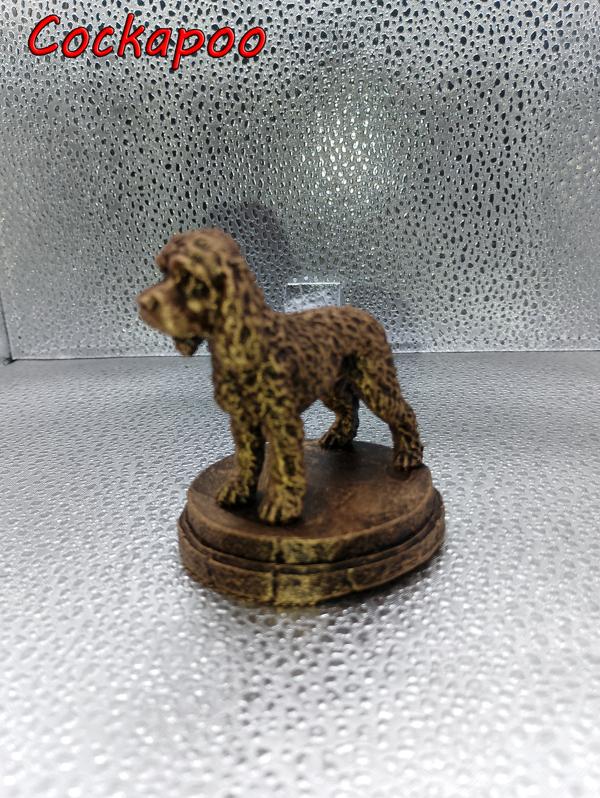 Cockapoo  – 7cm Standing Miniature Statue