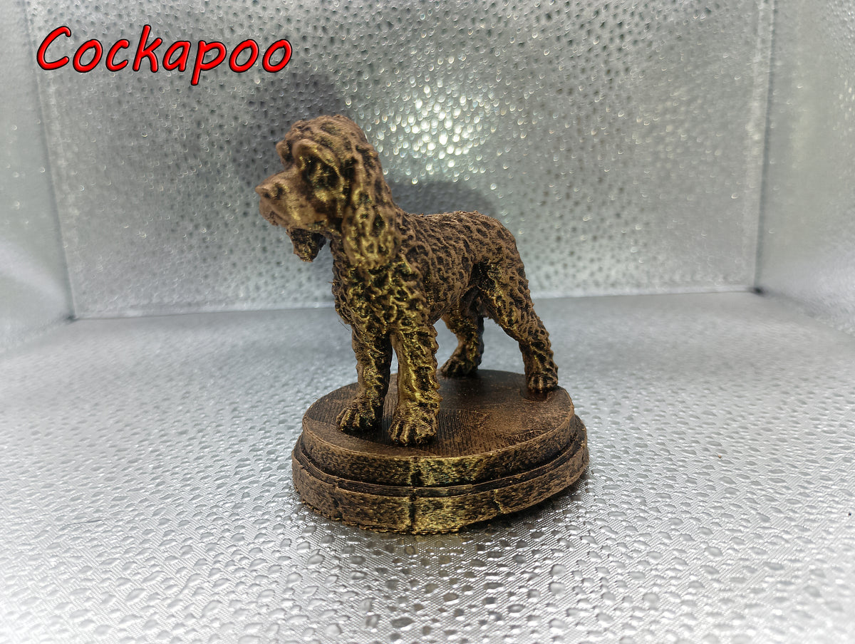 Cockapoo  – 7cm Standing Miniature Statue