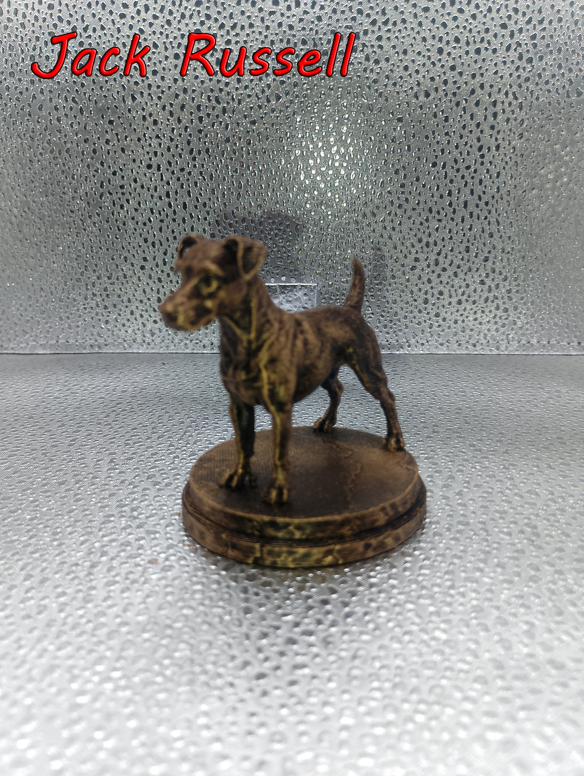 Jack Russell – 7cm Standing Miniature Statue