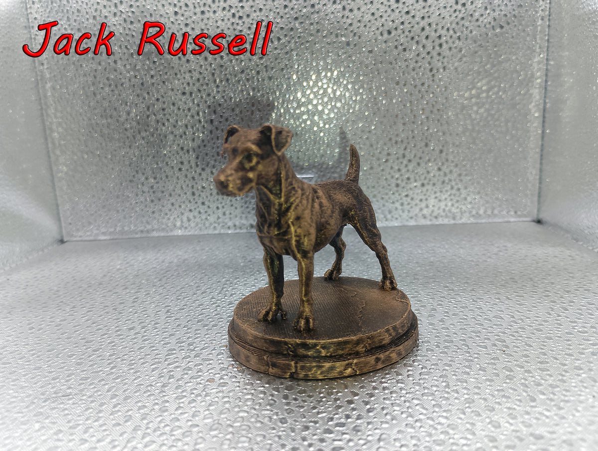 Jack Russell – 7cm Standing Miniature Statue