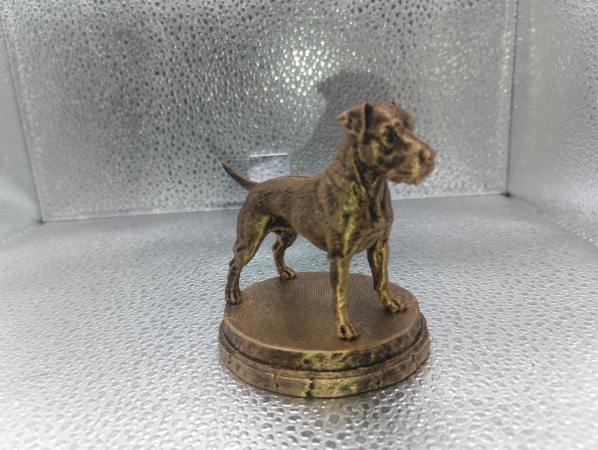 Patterdale Terrier – 7cm Standing Miniature Statue