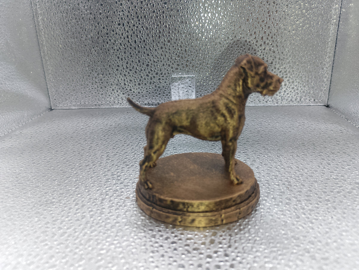 Patterdale Terrier – 7cm Standing Miniature Statue