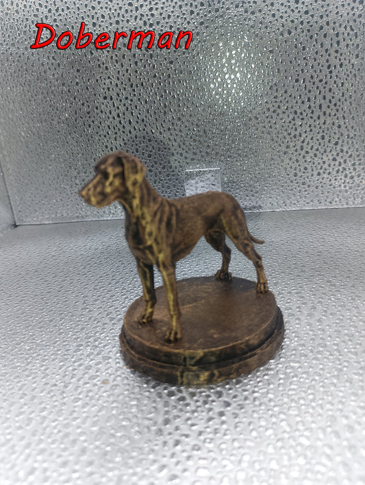 Doberman – 7cm Standing Miniature Statue
